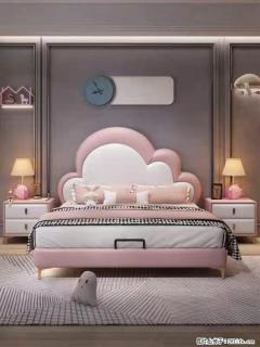 佛山大厂货，高质量仿真皮，实木床边，高密度海绵，带实木床板，全新包装，特价处理 - 济南28生活网 jn.28life.com